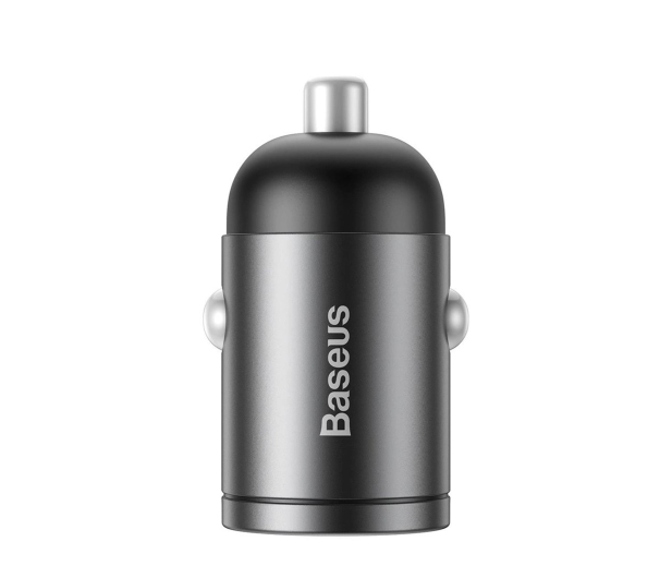 Baseus Tiny Star Mini Quick Car Charger USB 30W gray - 1348123 - zdjęcie 2